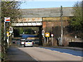 Railway and motorway bridges, between Barrowhill and Sellindge