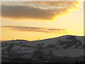 Christmas dawn over Cefn Vastre