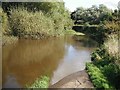 Flooded cycle path