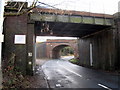 Two railway bridges at Mickle Trafford