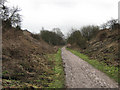 Looking North-East along the Biddulph Valley Way