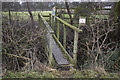 Private footbridge at Clarksons Farm