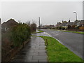 Approaching the junction of Mariners Walk and Sutton Avenue