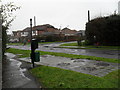 Looking from Sutton Avenue across Broadmark Lane towards Shaftesbury Road