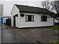 Water level monitoring station in Broadmark Lane