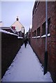 Footpath between the houses, Southborough