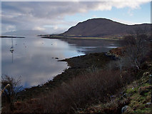 NG5827 : Shore of Loch na Cairidh by Richard Dorrell