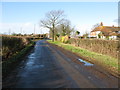 View along Bank Road towards Broad Oak