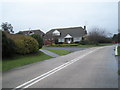 Approaching the junction of  Pigeonhouse Lane and Jervis Avenue