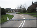 Looking back from Pigeonhouse Lane towards Jervis Avenue