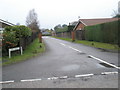 Looking from Cross Road into The Oaks