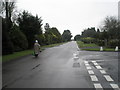 Lone pedestrian in Angmering Lane