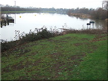 TL3974 : The river divides - Earith by Richard Humphrey