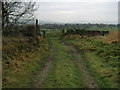 Track beside Withgill Knoll