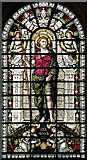 TQ2685 : St John at Hampstead, Church Row, London NW3 - Window by John Salmon