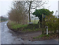 Footpath junction from Rectory Road