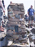 NY2107 : Scafell Pike Trig point by N Chadwick