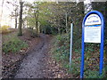 Entrance to Hirst Wood