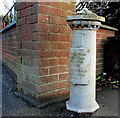 Boundary post, Belfast