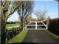 Driveway to Little Gains Farm