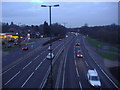 A3 looking north from Coombe Lane flyover