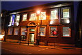 Gillingham Library at night