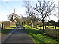 View E along Mill Lane