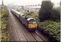 Class 47 approaching Crwys Road bridge