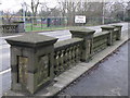 Bridge balustrades on the A6003 near Wicksteed Park