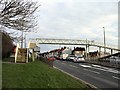 Footbridge over Old Shoreham Road