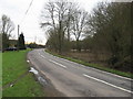 Tandridge lane looking south west towards Ray lane, near Blindley Heath, Surrey