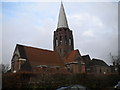 St Jude on the Hill Church from Heathgate NW11