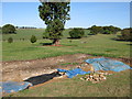 Archaeological dig near Nonington Court