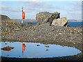 Lifebuoy on Porthkerris Point