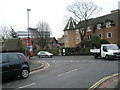 Looking from Den Avenue into the High Street