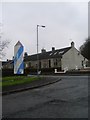 Sign at entrance to Twechar Enterprise Park