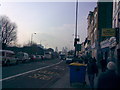 View of the Gherkin from Mile End Road #2