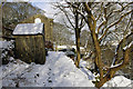 Footpath near Lily Hall, Looking towards Heptonstall Road