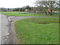 Playground area by bridleway waymarker