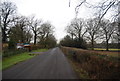 Road to Chiddingstone from the east