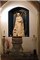 All Saints, Harrow Weald, Middlesex  - Statue