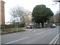 Approaching the junction of Albert Road and the High Street