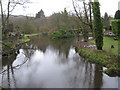 Stream that feeds the lake in Buxton