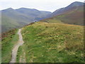 NY2123 : Footpath to Grisedale Pike by Shaun Ferguson
