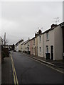 Approaching the junction of Scott Street and Scott Close