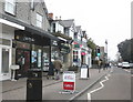 Shops and flats, High Street, Street