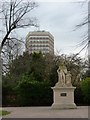 William IV statue Montpellier Gardens, Cheltenham