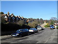 Parked cars in Lion Lane