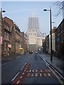 View to the Metropolitan Cathedral in Hope Street