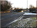 Crossroads on the A74 at Mount Vernon